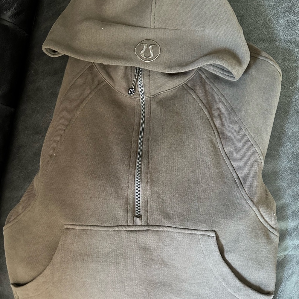 lululemon athletica Tan Hoodie Sweater